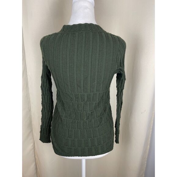 Anthropologie Sparrow Ruffle Cardigan Sweater - Size S - Picture 2 of 5